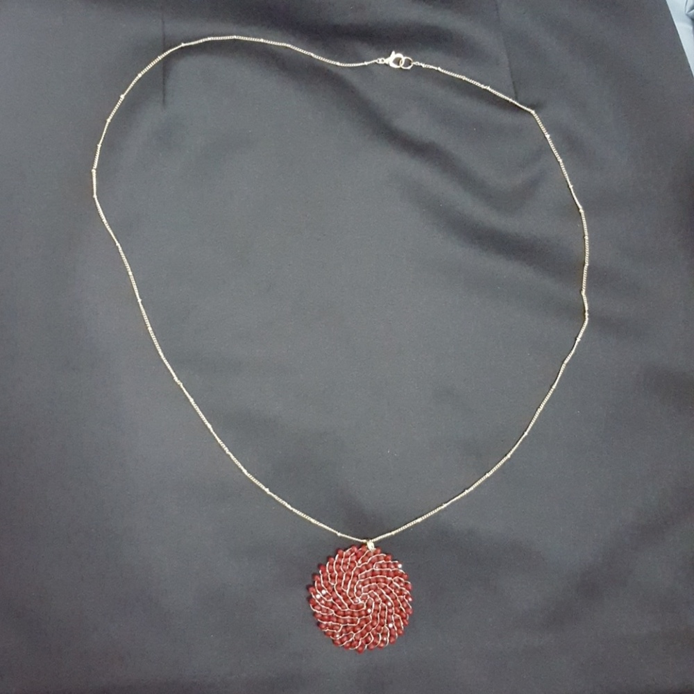 Aqua Pendant necklace